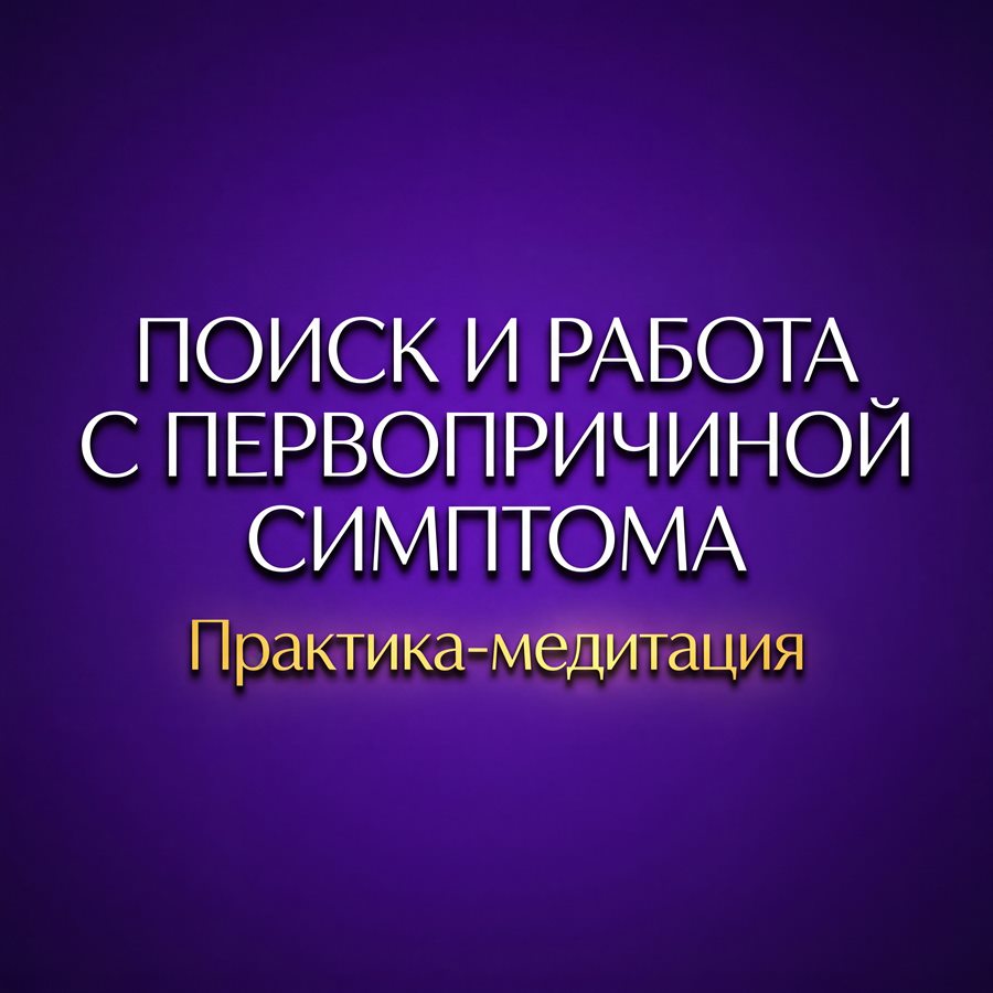 Поиск и работа с первопричиной симптома